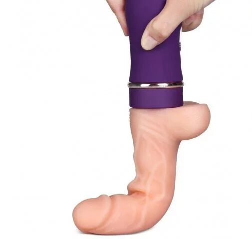 德國Erocome.AURIGA 仿真陽具按摩棒 -紫色-