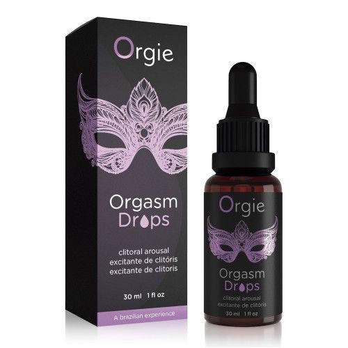 Orgie Orgasm DROPS 女士敏感提升凝胶 - 30ml（紫色）