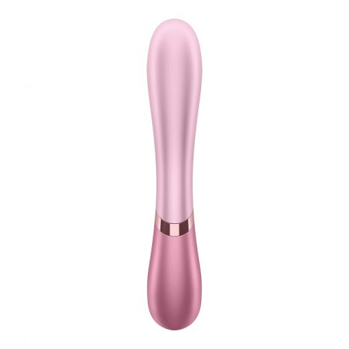 Satisfyer Hot Lover 加溫兔子震動棒 - 粉紅色/深粉紅色