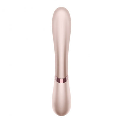 Satisfyer Hot Lover 加溫兔子震動棒 - 銀/香檳色