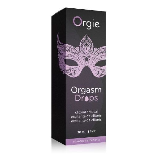 Orgie Orgasm DROPS 女士敏感提升凝胶 - 30ml（紫色）