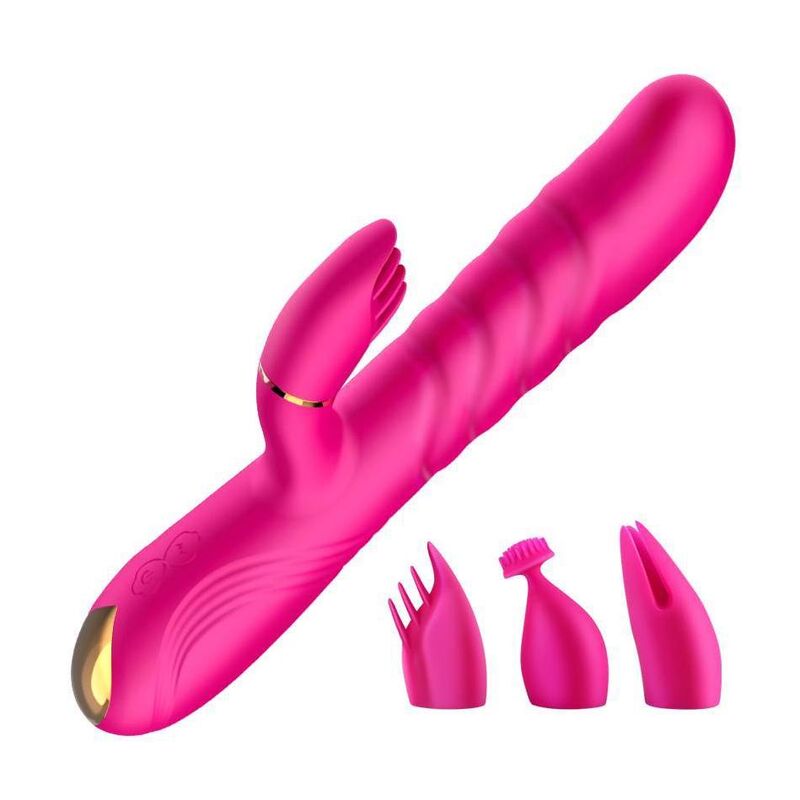 EROCOME Pavo 孔雀座多功能換頭式雙頭按摩棒