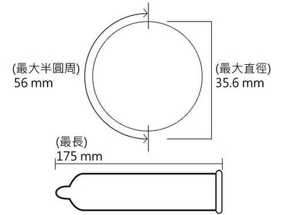 Jex iX 0.02 PU安全套 12片裝