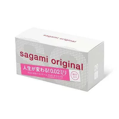 Sagami 相模原創 0.02 (第二代) 20 片裝 PU 安全套