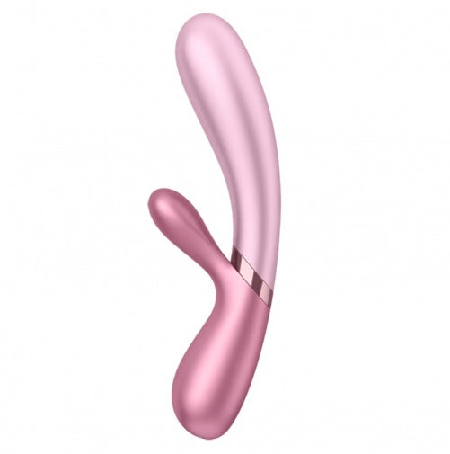 Satisfyer Hot Lover 加溫兔子震動棒 - 粉紅色/深粉紅色