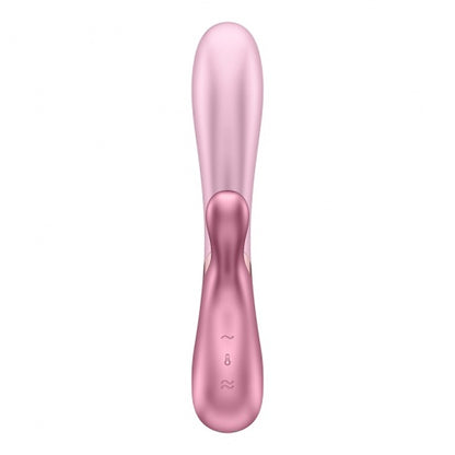 Satisfyer Hot Lover 加溫兔子震動棒 - 粉紅色/深粉紅色